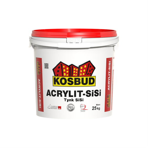 Штукатурка силикатно-силиконовая, KOSBUD ACRYLIT-SISI